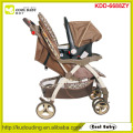 Hersteller new Baby Kinderwagen Veranstalter 2 bis 1 verstellbare Griffhöhe Kinderwagen mit Autositz